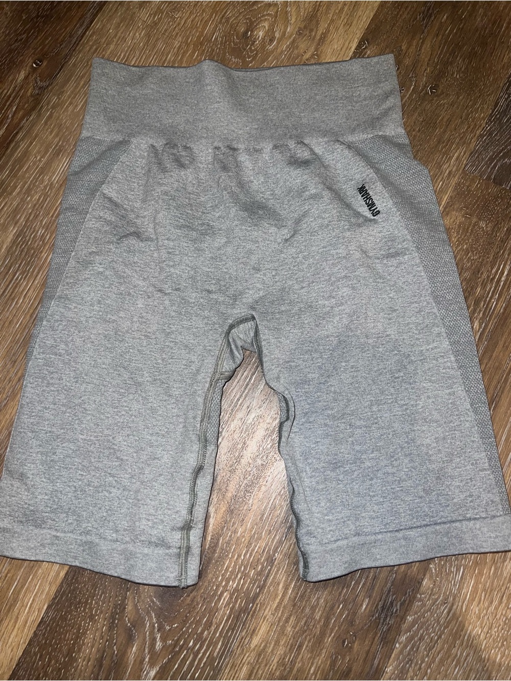 Gymshark Light Gray Active Bike Shorts
